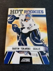 2010-11 Score Hot Rookies Dustin Tokarski #514 Lightning